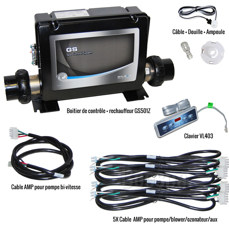 Système électronique complet VL403 + GS501Z
