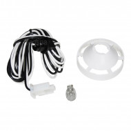 Kabel, Fassung und Balboa-Glühbirnenhalter