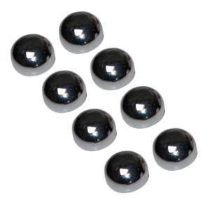 Glass screw covers for spa X8