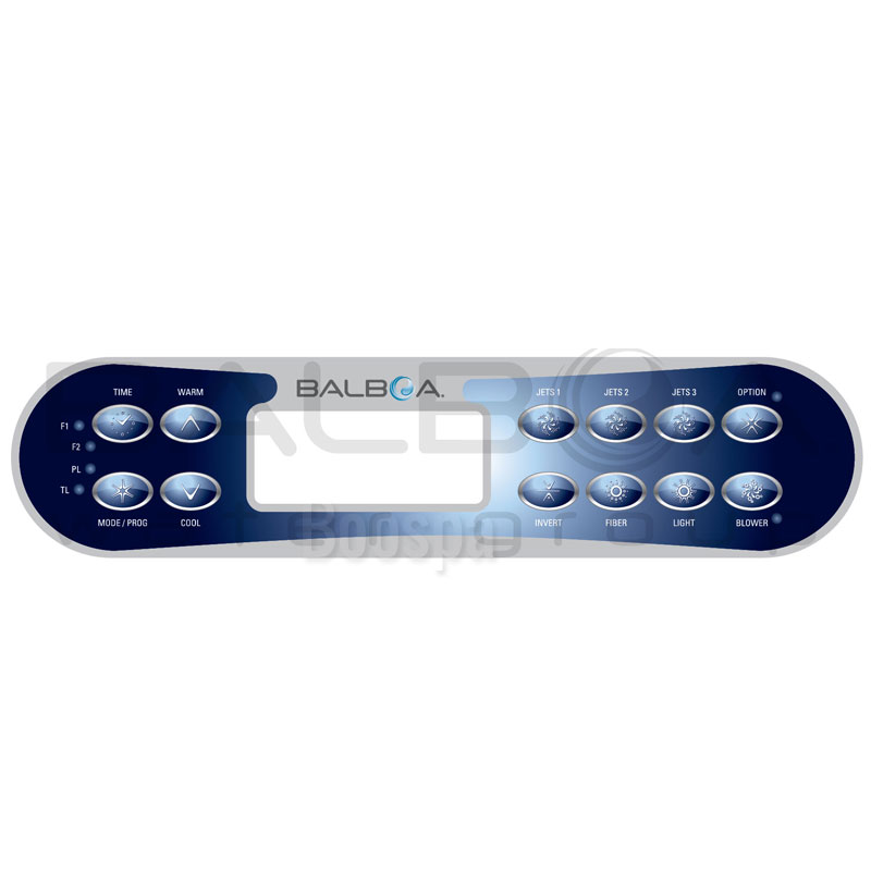 Overlay for ML900 Control Panel