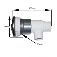 Jet 3.85" (95mm) directionnel INOX Calspas®