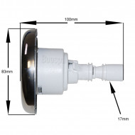Jet Micro Flow directionnel 3.25" (83mm) à clipser