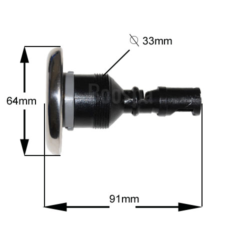 Jet 2" (64mm) Roto INOX