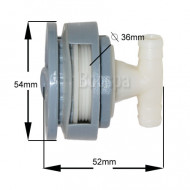 ABS air cluster (54mm)