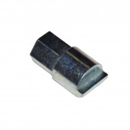 Screwdriver tip for pump motor shaft