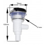 Calspas diverter valve LED 2 way Complete