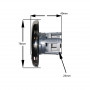 Jet 2.75" (78mm) Storm INOX/ABS Calspas®