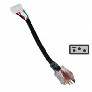 Adapter AMP zu Mini JJ (Zweistufige Pumpe) Typ 1