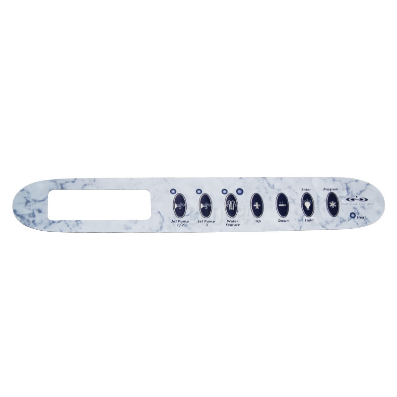 Overlay 01560-305 Dimension One® Control Panel