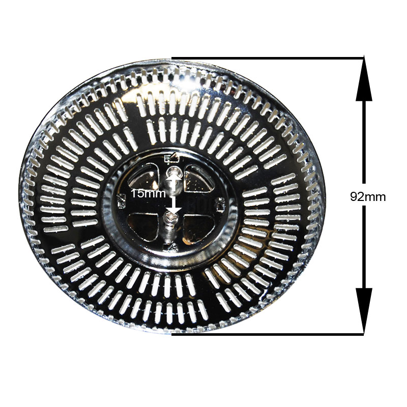 Grille de bonde d'aspiration INOX