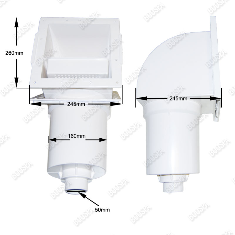 Front Access complete skimmer