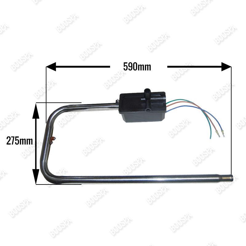Heater Assembly: 2.7KW, 230V, 6500-401 Lo-Flo Titanium - C3478-1A