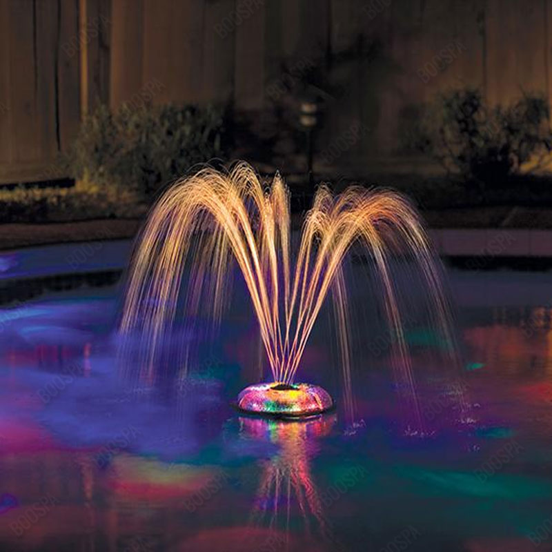 Underwater Light Show - Fountain