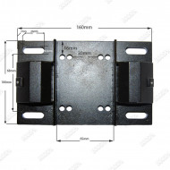 Plaque de fixation pour pompe spa