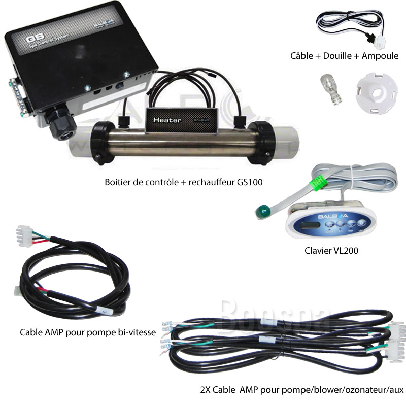 Système électronique complet VL200 + GS100