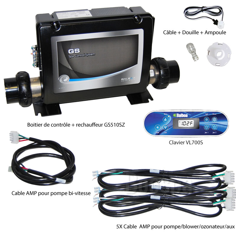 Système électronique complet VL700S + GS510SZ