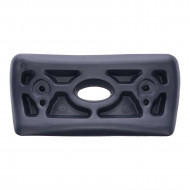 Kopfstütze BOOSPA EVA 251AD für Whirlpool - Dunkelgrau