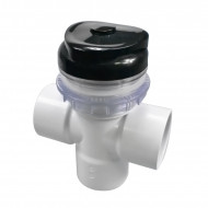2'' Pump Reversing Valve Alpha Series - Black / Black