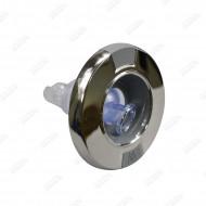 Whirlpool-Düse V3 Roto 5" (126 mm) zum Schrauben Chrom / ABS