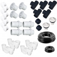 Venturi-Massage-Düsen-Kit - 4 Düsen - Beton