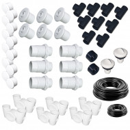 Venturi-Massage-Düsen-Set – 6 Düsen – Beton