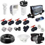 Filtration kit with cartridge filter + BP2100 system
