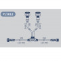 PL5012 - 2 LEDS spa light cable