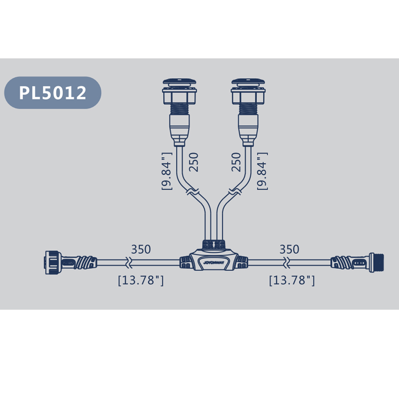 PL5012 - 2 LEDS spa light cable PL5012 - 2 LEDS spa light cable