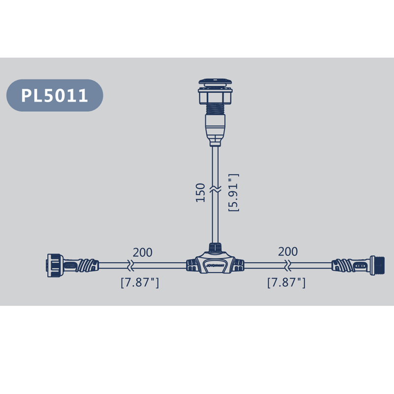 PL5011 - 1 LED spa light cable