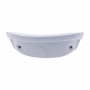 Gray corner spa headrest for Volition® spa