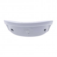 Volition® Gray Corner Spa Headrest - REFURBISHED