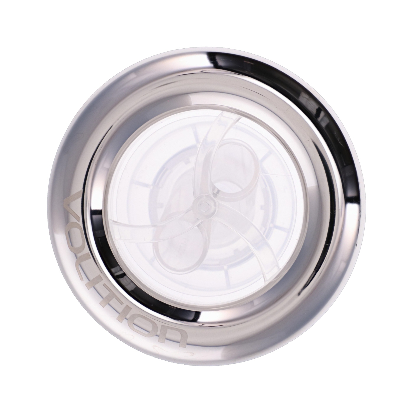 Jet transparent Twin Roto 5'' en ABS/Inox Volition