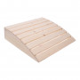 Repose tête en bois pour sauna