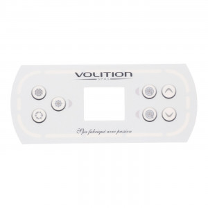 Type 1 Overlay for Volition® spa control panel