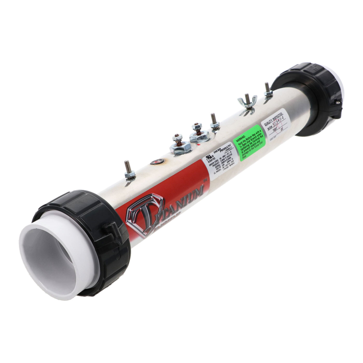 Réchauffeur 3.6Kw Hydroquip 26-0601-AT-K - Résistance en titane