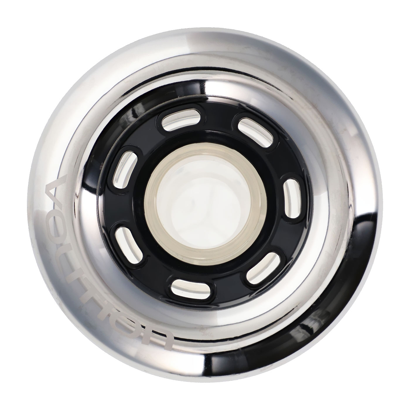 Jet Complet Vulcano 5" - INOX + ABS noir et transparent