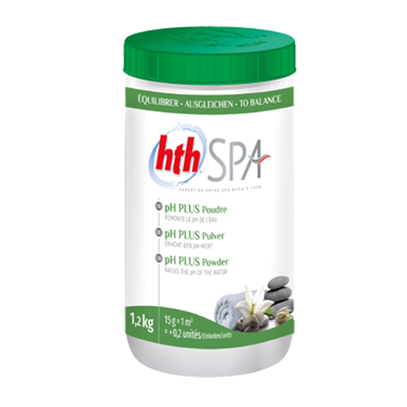 HTH Spa PH Plus en poudre