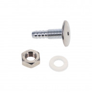 1" Stainless Steel Air Jet Nozzle with Screw Fitting