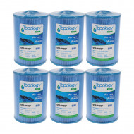 6-pack Blue Water filters for spa - 60401BWx6