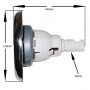 Jet 5.5" (140mm) Power storm INOX Calspas®