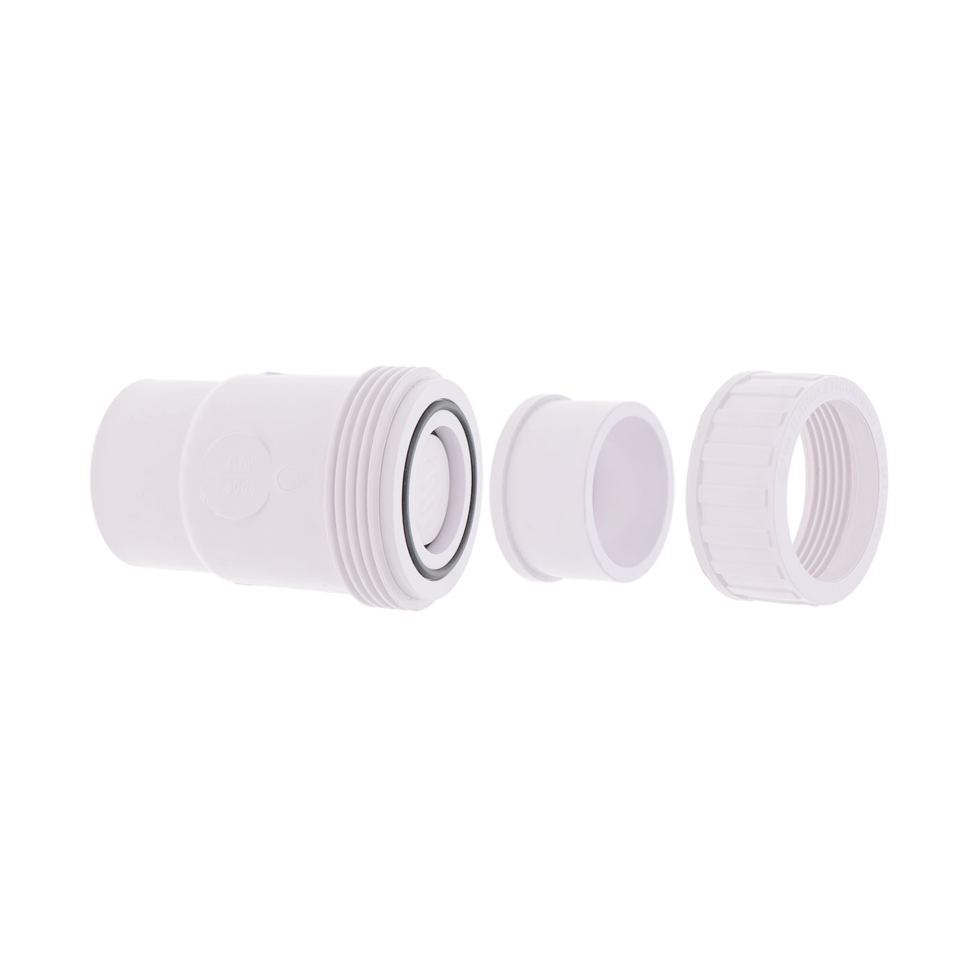 Clapet anti-retour 2" PVC - F/F