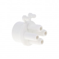 Whirlpool-Verteiler 1" AG - 4 Ausgänge 3/8" M