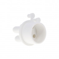 Whirlpool-Verteiler 1" AG - 4 Ausgänge 3/8" M