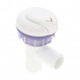 Vanne de régulation blanche 1" pour cascade spa