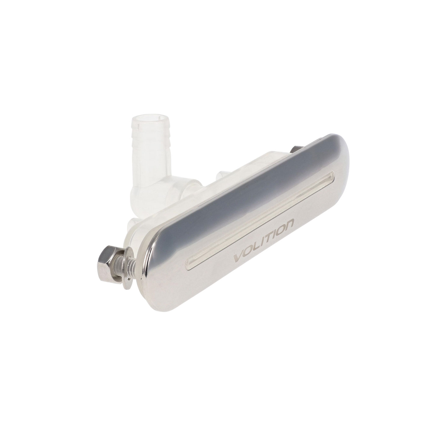 Cascade LED Inox 19cm Volition avec coude 90°