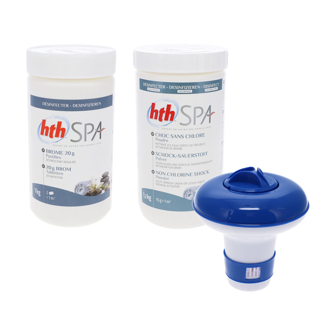 Kit de traitement complet à l'oxygène actif Bayrol pour spa gonflable