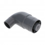 Coude de circulation d'air pour blower