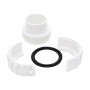 Bague de serrage 2'' + raccord de réchauffeur sortie 1.5'' F