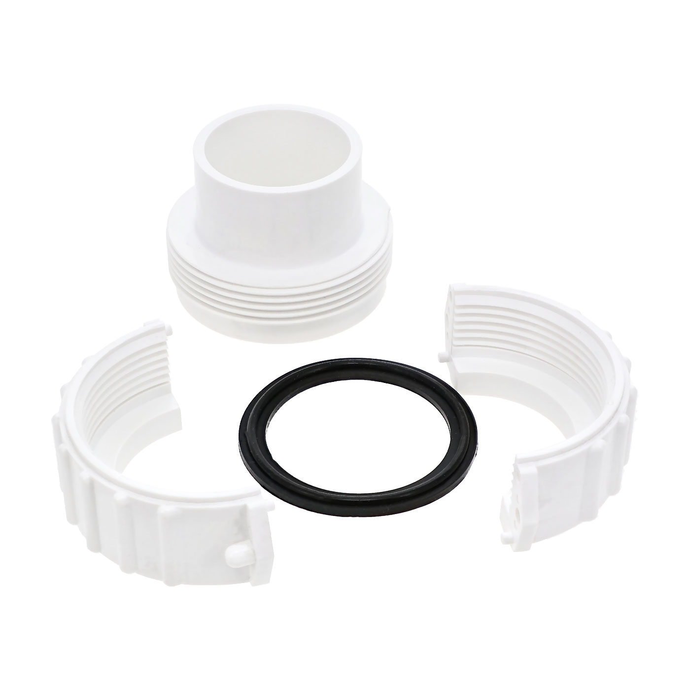 Bague de serrage 2'' + raccord de réchauffeur sortie 1.5'' F