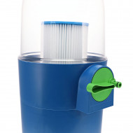 Automatic cleaning system for spa filter